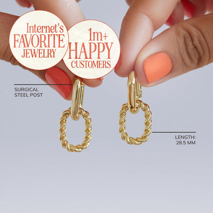 Prestique™- Double Hoop Earrings